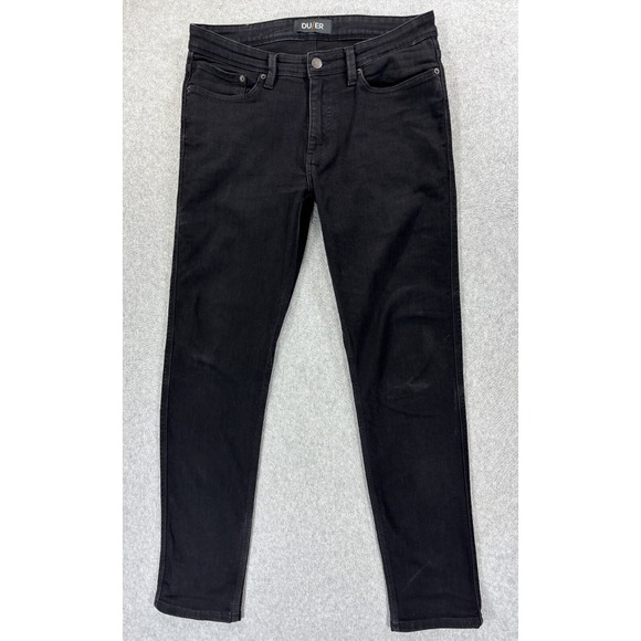 Du/er Duer Slim Fit Stretch L2X Jeans (Men's 34x32) Black